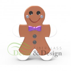 Decorative figure Statue Gingerbread man