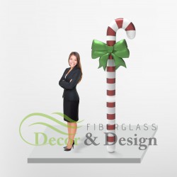 Decorative figure Statue Candy Stick with a bow 200