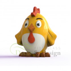 Dekorative Figur große Ostern Huhn