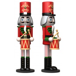 Decorative figure Nutcracker with drum 200