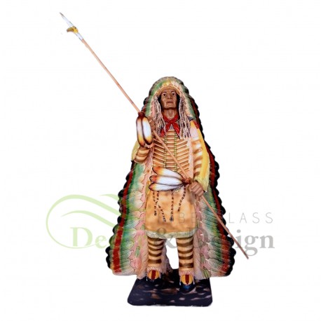 dekorative-figur-film-indianier-gross-riesig-skulpturs-vergnugungspark-gartendekoration