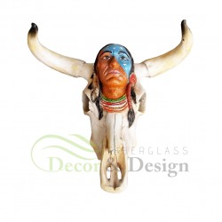 Figura dekoracyjna Maska Indianina