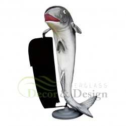 Decorative figure Statue Fish with Menu