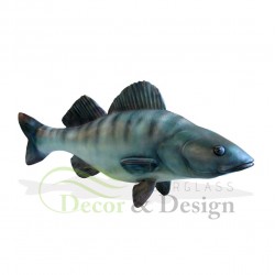 Decorative figure Statue Zander Fish