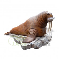 Decorative figure Statue Walrus
