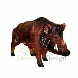 Decorative figure Statue Wild Boar
