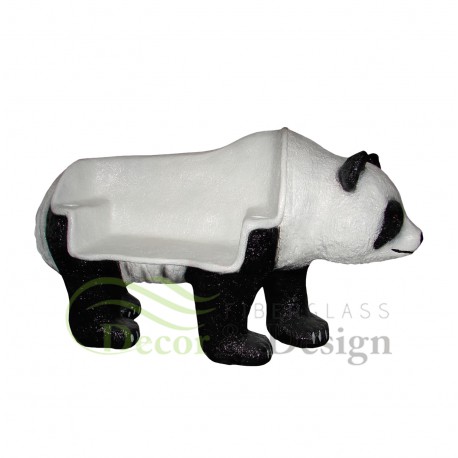 figurine-decorative-panda-banc