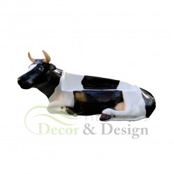 Decorative figure Statue Cow bench
