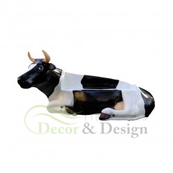 Figurine décorative banc de Vache