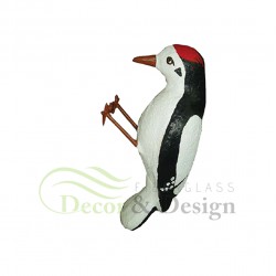 Decorative figure Statue Woodpecker