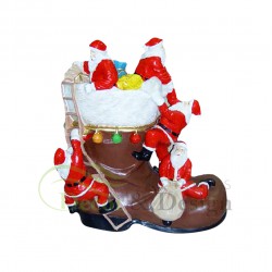 Figurine décorative -Chaussure de Noël