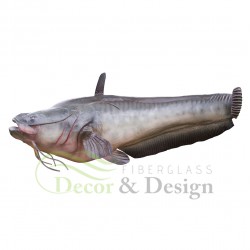 Decorative figure Statue Catfish (Silurus glanis)